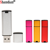 JASTER matowa pamięć USB złoty Pendrive 64GB 32GB 16GB 4GB plastikowy dysk różowy Mini Pendrive gadżet fotografia prezent 1